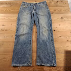 Blue Guru Jeans Mens 32x32 Loose
